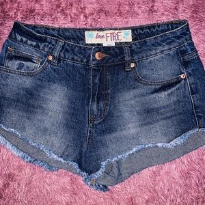 Jean shorts